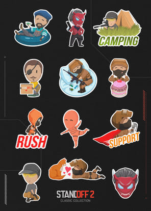Стикеры Chibimote